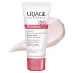 Uriage Roséliane Anti-Redness SPF30 Face Cream 40ml - Soothes, Hydrates, Reduces Redness of Sensitive Skin Prone to Redness - With Shea Butter - Long-lasting Comfort & Sun Protection - Non-comedogenic