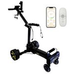 GOZO-GF07B, Auto-Follow Electric Golf Caddy, 36 Holes Battery,Remote Control