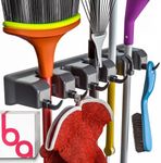 Broom Holder Wall Mount, Mop and Br