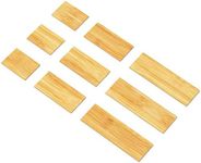SpaceAid Bamboo Drawer Dividers Ins