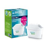 BRITA MAXTRA PRO All-in-1 Water Filter Cartridge Pack of 1 (New) - German Design High Perfomance Filtration with Great Tasting Water Reduces impurities, Chlorine, PFAS.