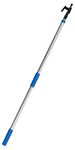 Star brite 040054 Telescopic Floating Extend-A-Brush Quick-Connect Handle with Boat Hook Attachment, 3'-6'