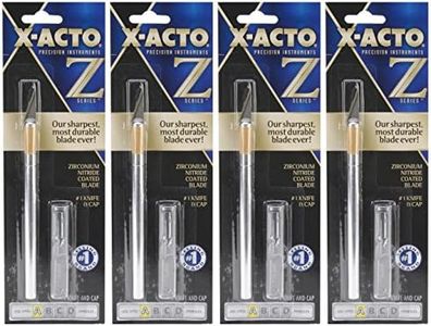 4-Pack - X-ACTO #1 Knife, Z Series with Safety Cap