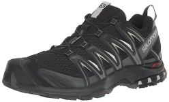 Salomon Men's XA Pro 3D Trail Running Shoes, Black/Magnet/Quiet Shade, 9 UK