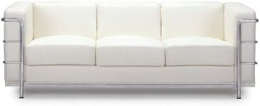 Zuo Fortress Sofa, White