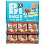 Gluten Free Snacks - Tasty & On-the-Go Oat-Based, Low Calorie, Delicious Snacks for Adults - High Fibre, No Sugar, Low Fat Vegan Food w/Natural Ingredients - 6 pcs Cinnamon Oaty Pockets by Pri Bakes