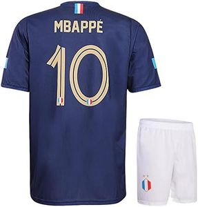 Maillot de Foot France Football Mbappe Domicile - 2022-2024 - Enfant et Adultes - M
