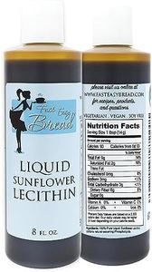 Pure Liquid Sunflower Lecithin (Food Grade): Better Than Lecithin Granules as an Emulsifier Providing a Smoother and Larger Volume Finished Dough