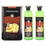 Fruit Vinegar Hair Dye Color for Both Men, Women, Natural & Ammonia Free Color Dye (Black) 1000 ml