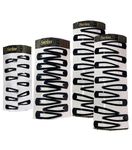 Swiss Hair Accessories Tic Tac Hair Clip |3 cm Pack of 12 | 5 cm Pack of 12 | 5.5 cm Pack of 24 | Tik Tak Pins for Women & Girls