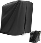 Iptienda Treadmill Cover, Waterproof Folding Treadmills Cover for Home Running Machine Outdoor Treadmill Dust Covers - 117x97x168cm (Black)