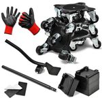 Heavy Duty Furniture Movers with Wheels, 2000 Lbs Furniture Dolly Moving Rollers Lifter Tool for Appliance, Piano Fridge Sofa, Desk, Cabinet, Pool Table, Hot Tub Safe Lifting