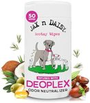 Jax n Daisy Pet Wipes – Gentle & All-Natural Butt Wipes for Dogs and Cats – Moisturizing with Vitamin E – Fresh Herbal Scent