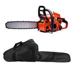 TOPINCN Chainsaw Carrying Bag Portable Storage Case Waterproof Full Protection Oxford Cloth Chain Saw Holder Bag for Lumberjack