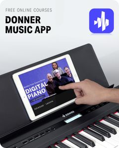 Donner 88-Key Digital Piano – Full Size Weighted Keyboard