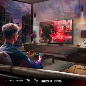 LG 55" OLED 4K Smart TV – Ultra HD HDR, ThinQ AI