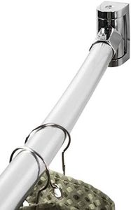 LDR 163 6332 Exquisite Adjustable Curved Shower Rod, Chrome