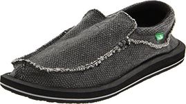 Sanuk Men's Chiba Slip-On Shoe, Black, 11 M US