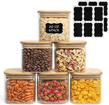 ComSaf 600ml Glass Food Storage Jar