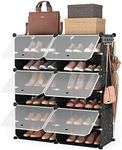 ROJASOP Portable Shoe Rack Organize