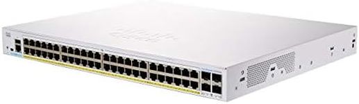 Cisco Business CBS250-48P-4G Smart Switch | 48 Port GE | PoE | 4x1G SFP | Limited Lifetime Protection (CBS250-48P-4G)