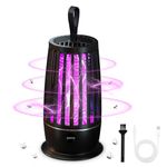 Fly Zapper, 4200 Electric Mosquito Killer Lamp Indoor Outdoor Bug Zapper, 360° Mosquito Zapper, Mosquito Killer Lamp For Home Garden Use Moth Fly Mosquito Trap, Bug Zapper Plug In