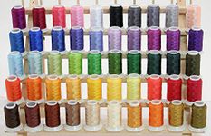 50 Spools of Polyester Machine Embroidery Threads - 1000Mts Each - Holiday Colors from ThreadNanny