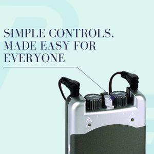 Performance Health TPN 200 Plus Dual Channel TENS Machine – Portable EMS Pain Relief Device with Electrodes