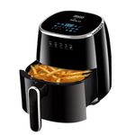 Inalsa Air Fryer For Home|5.5 L Capacity|1600 W With Smart Aircrisp Technology|Quick Heat Circulation|4-In-1 Appliance With 8 Preset Menu & Digital Display,Tasty Fry 5.5, Black