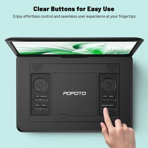 Portable DVD Player 17.5" HD – Large Screen, Travel-Friendly