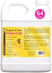 Seven Minerals Ultra Pure Vitamin E Oil - Full-Spectrum D-Alpha Tocopherol,100% Organic Vitamin E Oil for Skin, Face, Hair, and Scars - Naturally Occurring = Not Synthetic - 64 fl oz (Half-Gallon) Jug