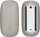 kwmobile Silicone Cover Compatible with Apple Magic Mouse 1/2 Cover - Soft Mouse Protector Grip - Black