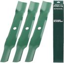 UDC Parts High Lift Mulching Blades AM137757 48 Inch/Fits John Deere Replaces OEM no. AM141035, GX21784, GY20852, GX21786 D140 D155 D160 E140 E160 E170 LA130 LA145 Z255 Z355E S140 S160 S170 / 3 Pack