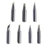 FEITA T18 Soldering Iron Tips 60 Watt Solder Replacement Tip Accessories for Electronics Iron Station FX-888D, FX-888, 936 Tools (7Pcs)