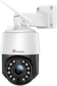 ctronics 4K 8MP 5X Zoom Ottico Telecamera Wi-Fi Esterno, IP Videocamera Sorveglianza 2,4/5Ghz Rilevamento Persone/Veicoli/Animali Auto Tracking 50M Visione Notturna a Colori Audio a 2 Vie Metal/Cloud