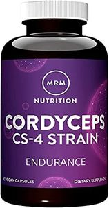 MRM Nutrition Cordyceps | CS-4 Strain | Endurance | Adaptogens | Mushrooms | Energy + Endurance | Vegan | 60 Servings