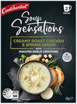 Continental Creamy Roast Chicken & Spring Onion with Roasted Garlic Croutons Soup Sensations 61 g