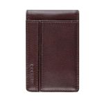 Dockers Men's RFID Slim Minimalist Front Pocket Wallet, Cordovan, One Size, Front Pocket Wallet