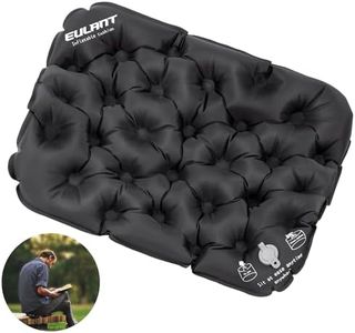 EULANT Lightweight Inflatable Seat Cushion Waterproof Air Cushion,Portable Travel Cushion Suitable for Camping Hiking Climbing Bleacher, Home and Office