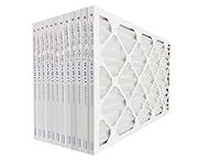 United Filter 16x25x1 MERV 8 Furnace Air Filters (Case of 12) Exact Size 15-1/2" x 24-1/2" x 3/4" HVAC Filters Purify Air, Removes Pollen, Mould, Bacteria & Smoke - Replacement Filters Made in Canada