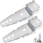 Undercounter Dishwasher Mounting Bracket Clips - Compatible with Whirlpool Kenmore KitchenAid Maytag Dishwasher, Upper Mounting Bracket Kit with Screws Replace 8269145 WP8269145 WP8269145VP - 2 Pack