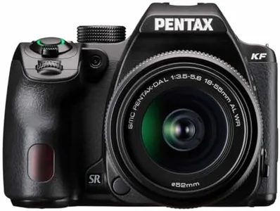 PENTAX KF APS-C Digital SLR Camera 18-55 WR kit with Dustproof, Weather-Resistant and Vari-Angle LCD Monitor, Black