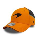 New Era 9FORTY McLaren Racing Team Colour Cap Formula 1 One Size Child Orange, Orange, One size
