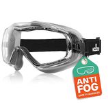 NoCry Safety Goggles with Anti Fog and Anti Scratch Coating for Men and Women; Vented Panoramic Lenses; Fit Over Prescription Eyewear; ANSI Z87.1 Certified