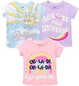 Lyrics by Lennon and McCartney Toddler Girls 3 Pack T-Shirts Lucy in The Sky with Diamonds 3T