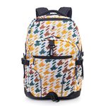 J World New York Atom Multi-Compartment Laptop Backpack, Vivid Tweed, One Size, Atom Multi-compartment Laptop Backpack