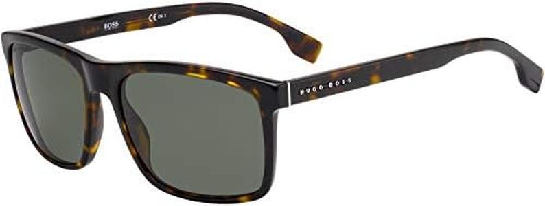 BOSS Men's Sunglasses, Avana, 58