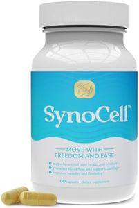 Synocell Glucosamine Chondroitin Complex Back, Neck, and Joint Support Supplement with Boswellia, Quercetin, & MSM - Renew Your Joints from The Inside Out - Move with Freedom and Ease