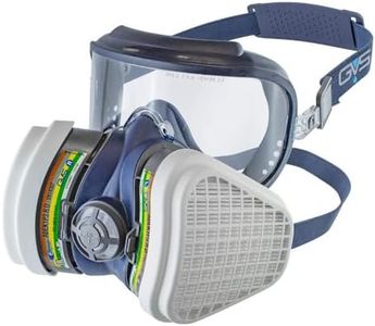 GVS Masque SPR535 Elipse Integra avec filtres ABEK1P3 contre les risques Poussieres Et Multiples Gaz, M/L, Bleu