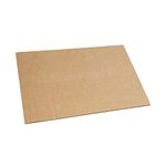 25 x Double Wall Cardboard Sheets Corrugated Pads Dividers Arts Craft Shipping Postal Board (594mm x 841mm A1)